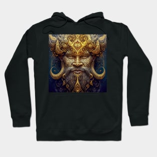 Monarch of the Deep Majestic Ocean King Art for Your Space Hoodie